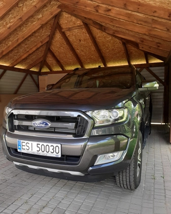Ford Ranger cena 160000 przebieg: 47000, rok produkcji 2018 z Sieradz małe 29